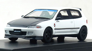 Honda CIVIC SiR-II SPOON (EG6) フロストホワイト (ミニカー)