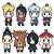 D4 BORUTO -NARUTO THE MOVIE- Rubber Key Ring Collection 8 pieces (Anime Toy) Item picture1