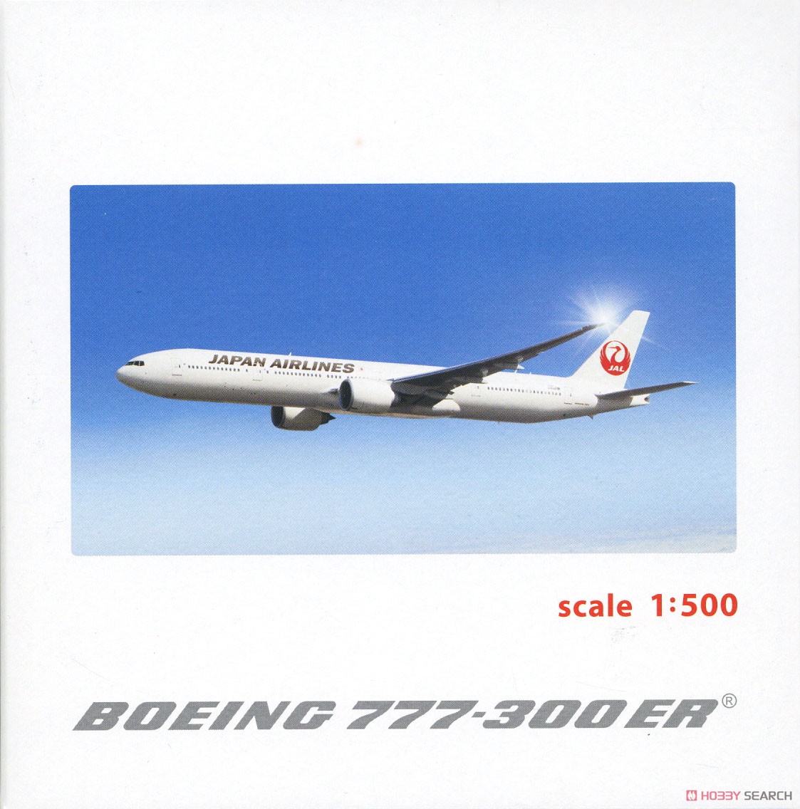 JAL 777-300ER 1/500 ダイキャストモデル (完成品飛行機) パッケージ1