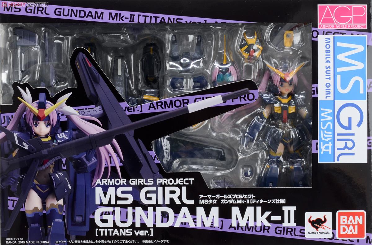 アーマーガールズプロジェクト MS少女 ガンダムMk-II(ティターンズ仕様) (完成品) パッケージ1