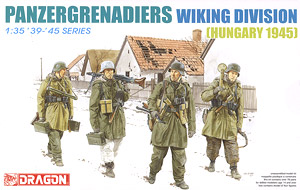 WW.II German Waffen-SS Armored Grenadier Wiking Division Winter Equipment Hungary 1945 (Plastic model)