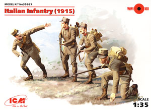 Italian Infantry (1915) (Plastic model)