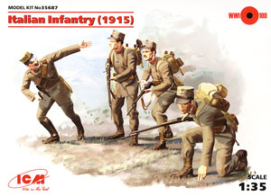 WWI イタリア歩兵 (1915) (プラモデル)