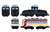 B Train Shorty Joshin Electric Railway DEKI1 & Electric Car Type 500 (Red Belt) (Top Car) (2-Car Set) (Model Train) Other picture1