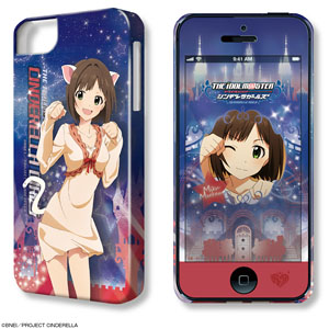 デザジャケット 「アイドルマスター シンデレラガールズ」 iPhone 5/5Sケース&保護シート デザイン7 (前川みく) (キャラクターグッズ)