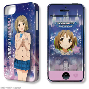 デザジャケット 「アイドルマスター シンデレラガールズ」 iPhone 5/5Sケース&保護シート デザイン8 (三村かな子) (キャラクターグッズ)