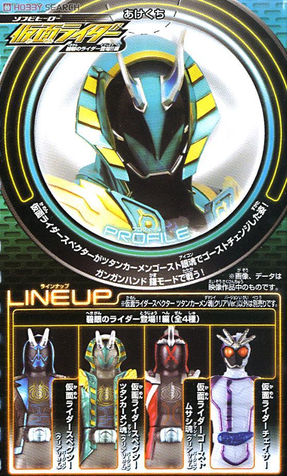 ソフビヒーロー仮面ライダー 碧眼のライダー登場!!編 10個セット (食玩) 商品画像13