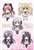 Tsuki ni Yorisou Otome no Sahou SD Character Outdoor Sticker S Size (Anime Toy) Item picture1