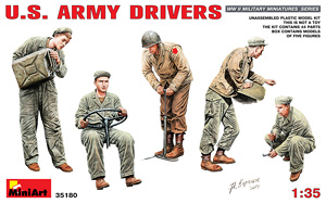 アメリカ軍 ドライバー フィギュア5体入 (プラモデル)