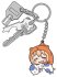 干物妹！うまるちゃん うまる つままれキーホルダー ネコロンブスといっしょVer. (キャラクターグッズ) その他の画像2 サムネイル