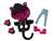 キューポッシュえくすとら あにまるパーカーセット(黒猫) (フィギュア) 商品画像1