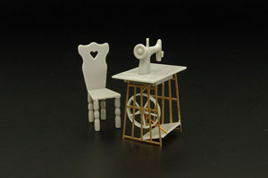Singer Sewing Machine (Resin and Photo-Etched Parts) (Plastic model)