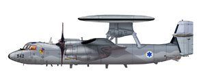 E-2C ホークアイ `イスラエル空軍` (完成品飛行機)