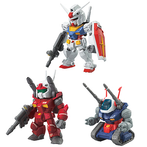 FW GUNDAM CONVERGE：CORE 連邦軍3体セット (食玩)