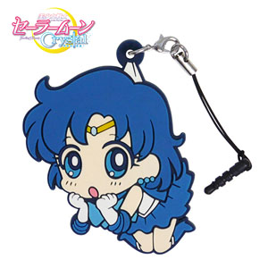 Sailor Moon Crystal Sailor Mercury Tsumamare Strap (Anime Toy)