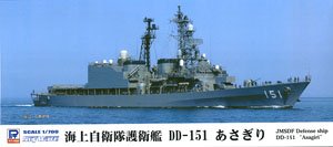 JMSDF Escort Ship DD-151 Asagiri 2015 (Plastic model)