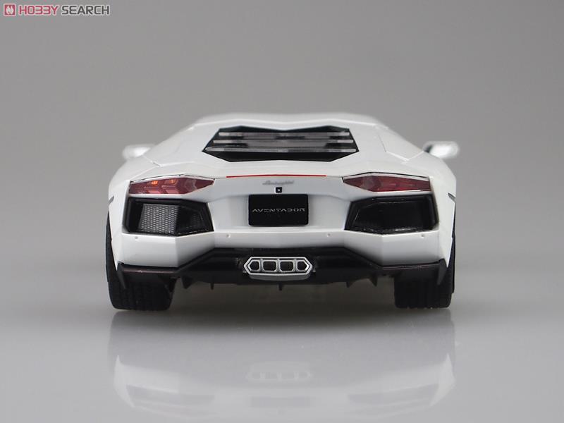 ランボルギーニ アヴェンタドール LP700-4 (ホワイトパール) (プラモデル) 商品画像6