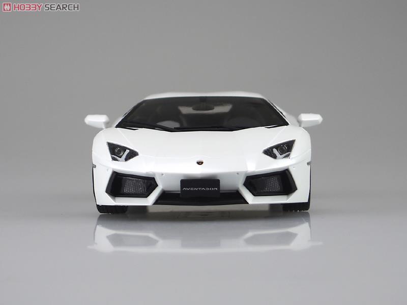 ランボルギーニ アヴェンタドール LP700-4 (ホワイトパール) (プラモデル) 商品画像7