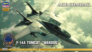 F-14A Tomcat `Ace Combat Wardog Squadron` (Plastic model)