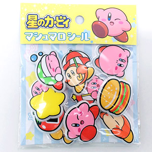 Kirby`s Dream Land Marshmallow Sticker (Anime Toy)