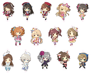 The Idolm@ster Cinderella Girls Joint Acrylic Collection -Joicolle- 14 pieces (Anime Toy)