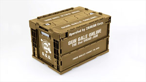 Sword Art Online Alternative Gun Gale Online G.G.O. The Second Squad Jam Folding Container (Anime Toy)