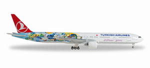 777-300ER トルコ航空 `Istanbul-San Francisco` TC-JJU (完成品飛行機)