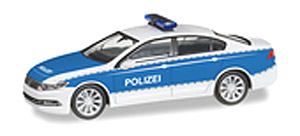 (HO) フォルクスワーゲン パサート 警察車両テスト車(ドイツ) (鉄道模型)