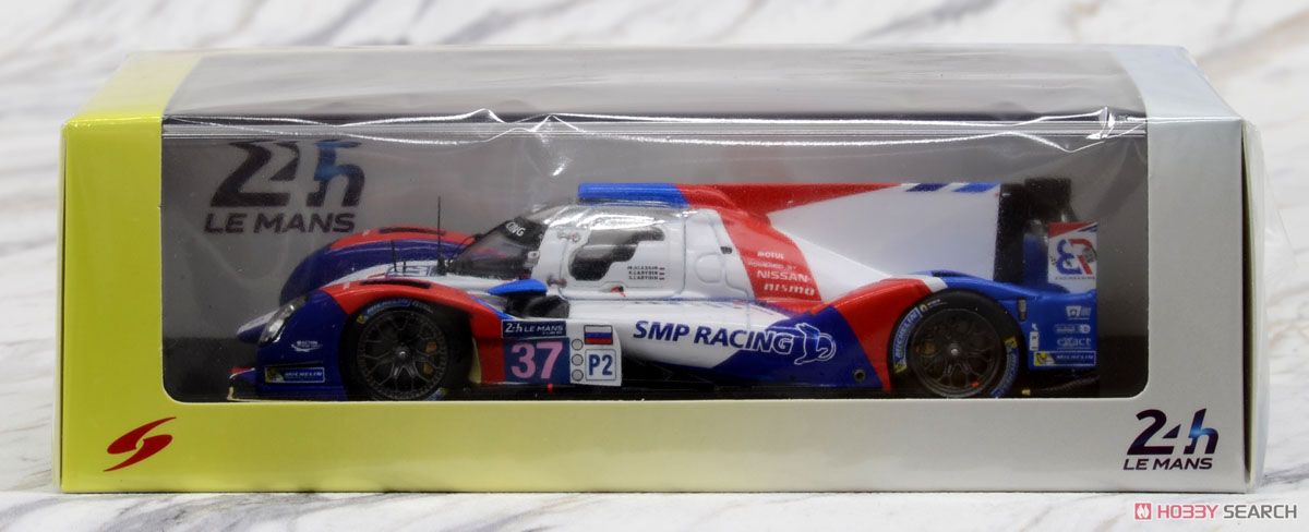 BR01 - Nissan No.37 LMP2 SMP Racing M.Aleshin - K.Ladygin - A.Ladygin (ミニカー) パッケージ1