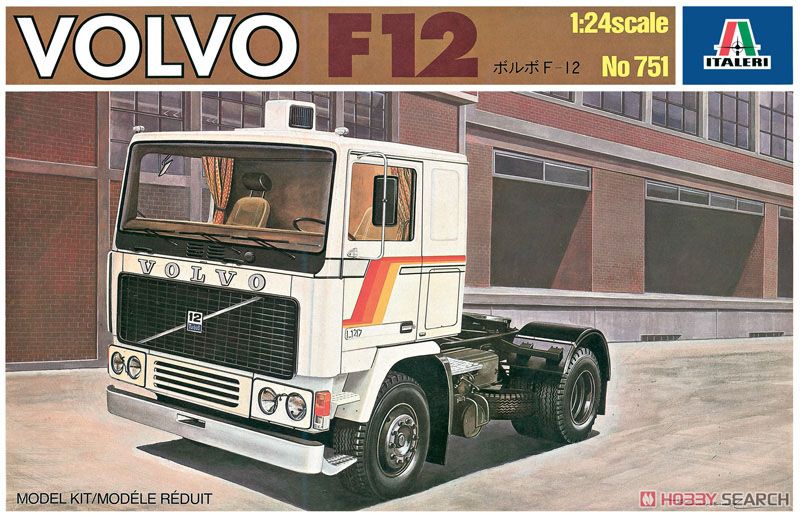 VOLVO F12 (プラモデル) パッケージ1