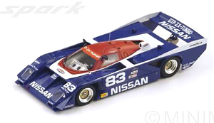 Nissan GTP ZXT No.83 Winner Sebring 12h 1989 G.Brabham - C.Robinson - A.Luyendyk (ミニカー)