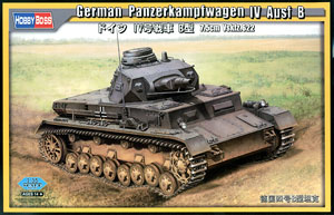 German Panzerkampfwagen IV Ausf B (Plastic model)