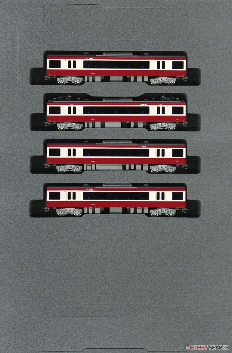 京急 2100形 増結セット (増結・4両セット) (鉄道模型) 商品画像1