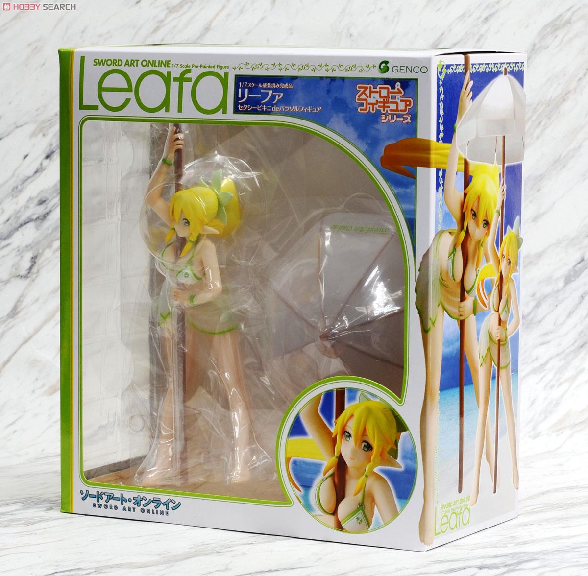 Leafa Sexy Bikini de Parasol Figure (PVC Figure) Package1