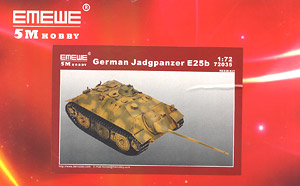 German Jadgpanzer E25b (Plastic model)