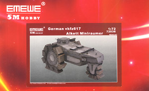 German vkfz617 Alkett Miniraumer (Plastic model)