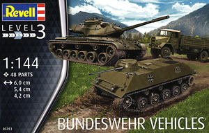WWII German Army Vehicle Set (M47 & HS30 & LKW) (Plastic model)