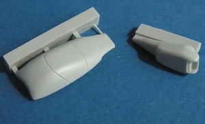 スピットファイア Mk.I～V用 アブーキール製 トロピカルフィルター (エアフィックス用) (プラモデル)