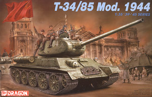 WW.II Soviet Army T-34/85 Mod. 1944 (Plastic model)