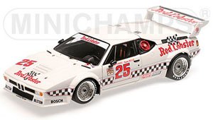BMW M1 `RED LOBSTER` COWART/MILLER GTO クラスウィナー LA TIMES GP - 1981 (ミニカー)