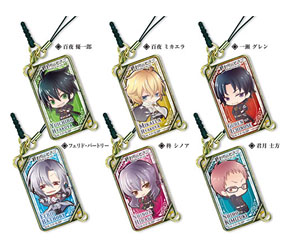 Metal Charm Seraph of the end 6 pieces (Anime Toy)