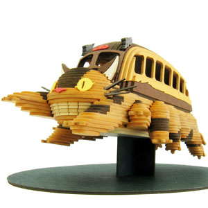 [Miniatuart] Limited Edition `My Neighbor Totoro` Catbus (Unassembled Kit) (Railway Related Items)