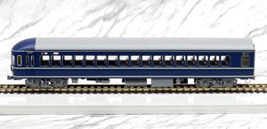 16番(HO) ナハフ20 (平面ガラス) (二等座席緩急車) (国鉄20系客車) (塗装済み完成品) (鉄道模型)