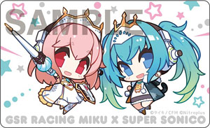 Racing Miku x Super Sonico Decoration Jacket 1 (Anime Toy)