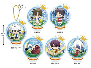New The Prince of Tennis Tojicolle Acrylic Key Chain Vol.1 6 pieces (Anime Toy)