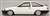 トヨタ カローラ レビン スポーツカスタム仕様 ホワイト×カーボン 1983年 井桁スポークホイール装着 (ミニカー) 商品画像1