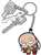 One-Punch Man Saitama Tsumamare Key Ring (Anime Toy) Other picture1