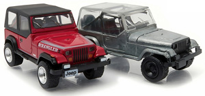 firstcut - 1987-95 Jeep Wrangler YJ (Hobby Exclusive 2-Car Set) (ミニカー)