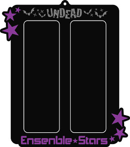 Ensemble Stars! Long Can Badge Holder 3 UNDEAD (Anime Toy)