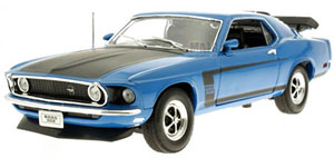 フォード マスタング 1969 (ブルー) (ミニカー)